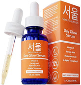 SeoulCeuticals Korean Skin Care 20% Vitamin C Hyaluronic Acid Serum + CE Ferulic Acid - Potent Anti Aging, Anti Wrinkle Korean Beauty 1oz - Showlu Well Nation Store
